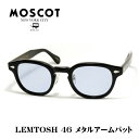 MOSCOT モスコット LEMTOSH MP レムトッシュ メガネ サングラス サイズ 46 ブラック ブルーレンズ メタルアームパット 1