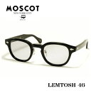 MOSCOT XRbg LEMTOSH MP gbV Kl TOX TCY 46 ubN O[Y ^A[pbg