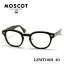 モスコット メガネ メンズ MOSCOT モスコット LEMTOSH MP レムトッシュ メガネ サイズ 49 ブラック メタルアームパット