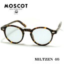 MOSCOT モスコット MILTZEN ミルゼン メガネ サングラス サイズ 46 TORT グリーンレンズ(4)