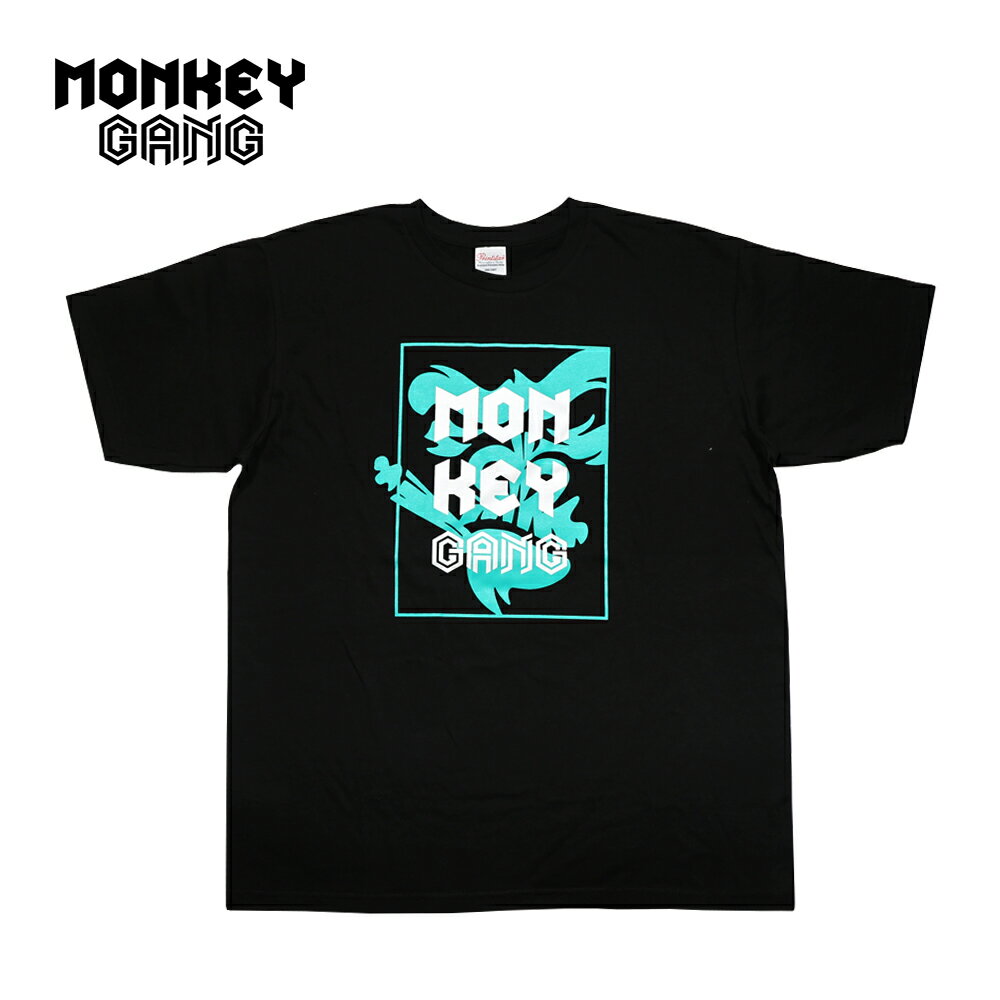 MONKEY GANG �ե���ȥ쥤�����ɥ�󥭡� �ǥ����� T����� �֥�å� M~XXL ���ѥ�� ��� ��ǥ�����