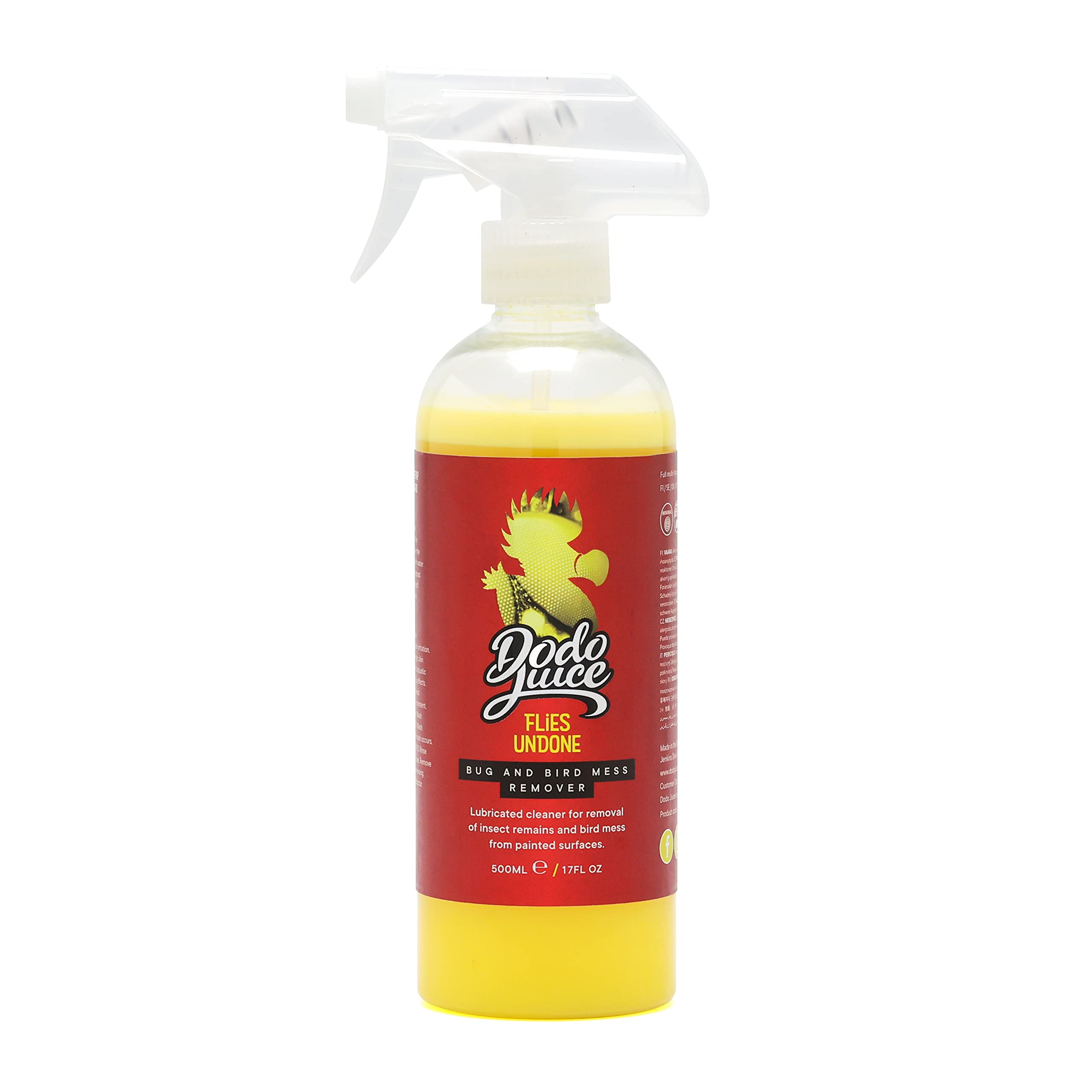 Dodo Juice ドードージュース 虫・糞取りクリーナー フライズアンダン 500ml 洗車 クリーナー 汚れ落とし 錆防止 ダメージ軽減 汚れ除去 スプレータイプ