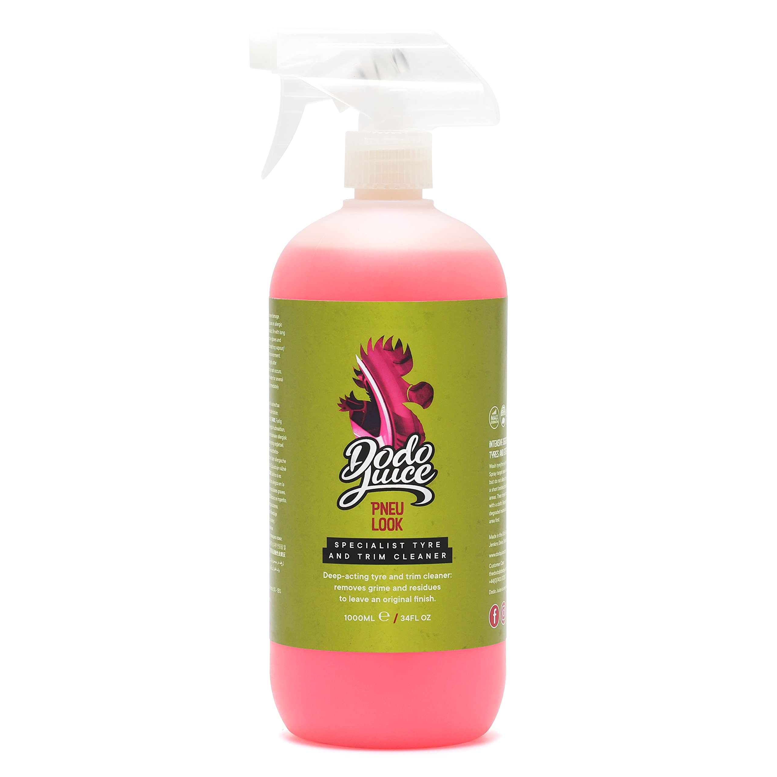 Dodo Juice ドードージュース タイヤクリーナー ヌールック 1000ml 洗車 タイヤ 足回り 汚れ除去 劣化防止 ブレーキダスト除去