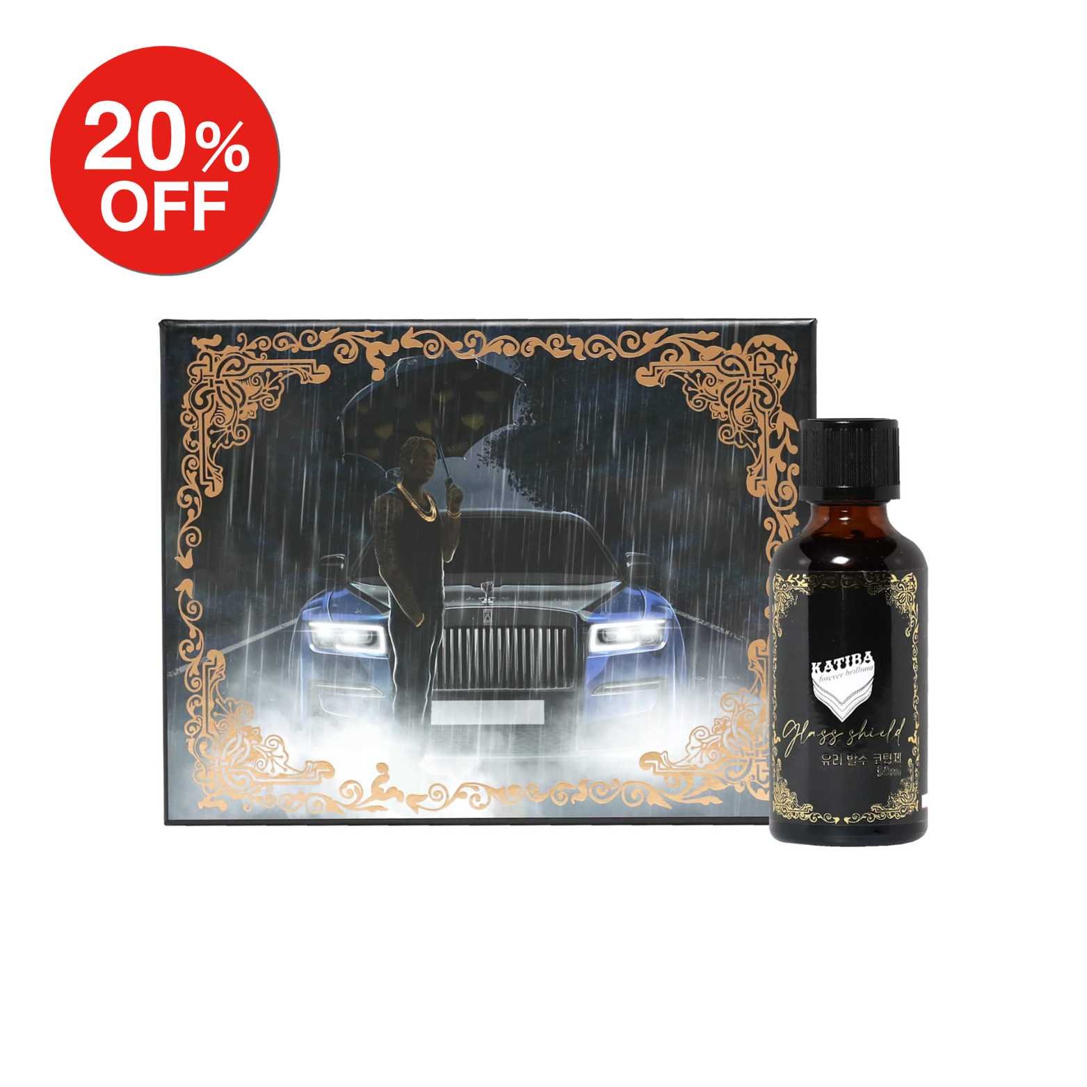 KATIBA ガラスコーティング剤 50ml 窓ガラス専用コーティング