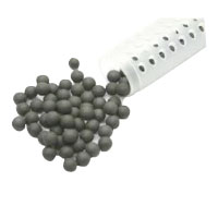 歯ブラシ細菌ストップ　特殊除菌セラミックスボールが歯ブラシに繁殖している細菌を減らします！