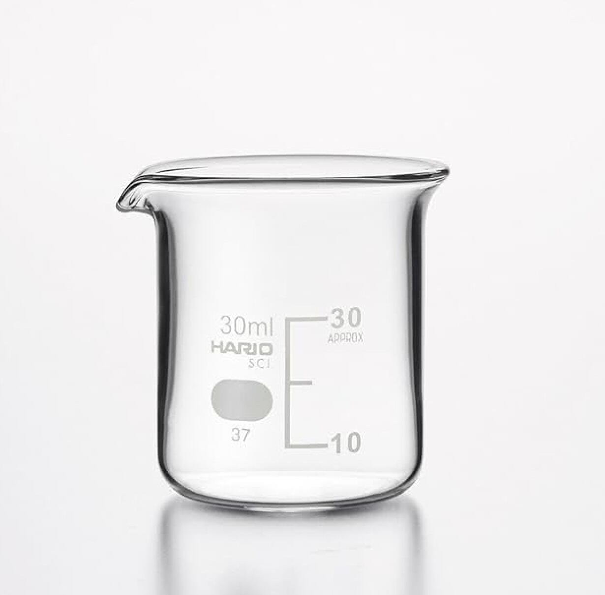 生活の木 ガラスビーカー 30ml HARIO