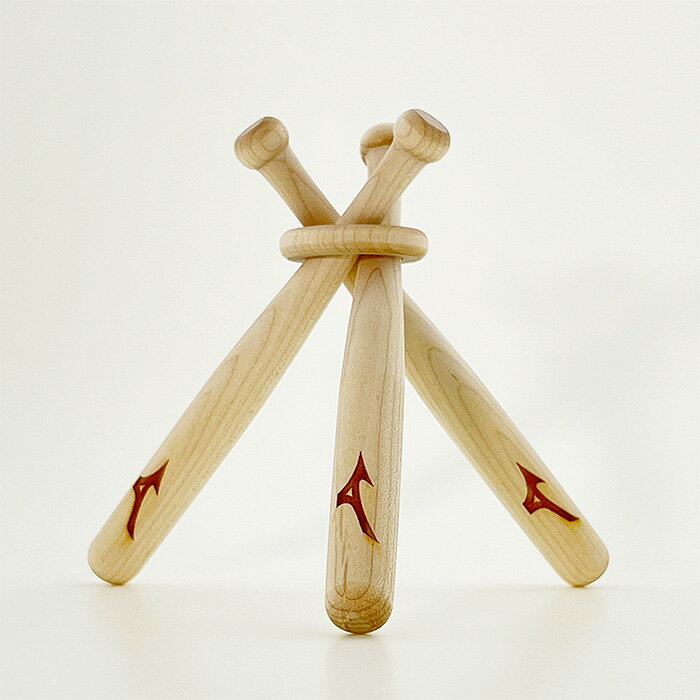 ミズノ 野球 ボール ディスプレイ用飾りバット 木製 飾り台のみ 記念品 メモリアルグッズ MIZUNO 1GJYV20200