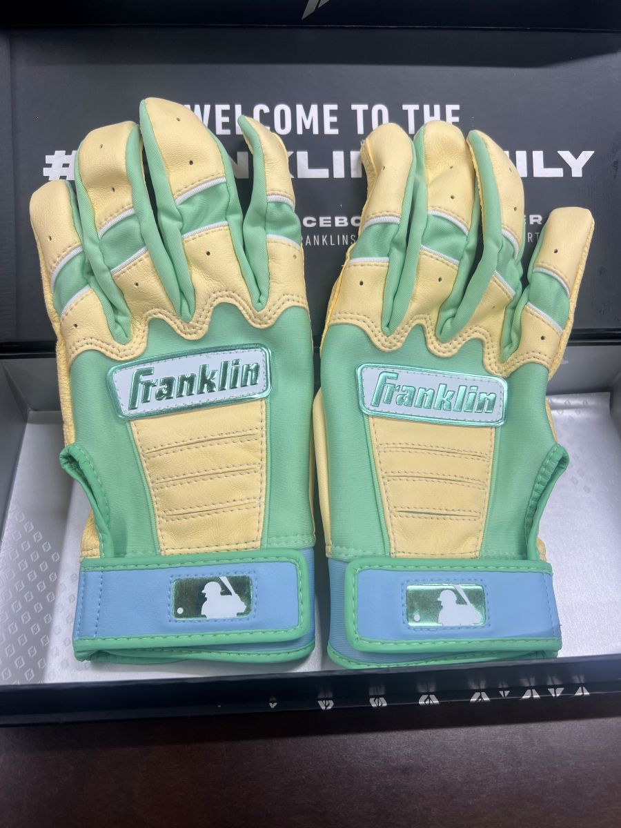 フランクリン 野球 バッティング手袋 両手 超野球専門店CVオリジナルカラー バッティンググローブ 打者..