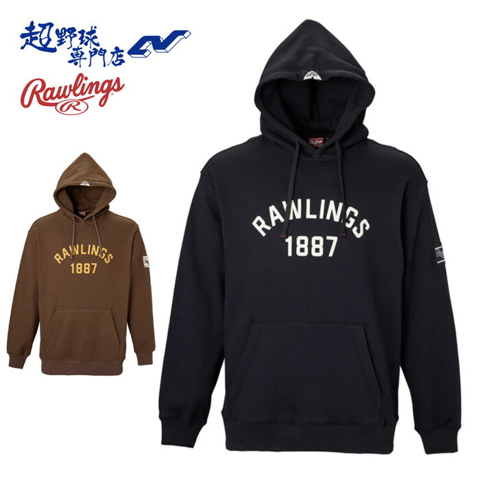 乐天商城 - ローリングス 野球 パーカー メンズ 裏毛スウェットプルオーバーフーディー GROUND RED グラウンドレッド Rawlings AOS15F13