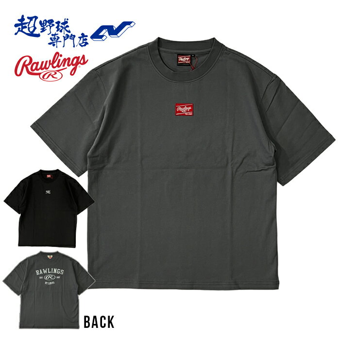 乐天商城 - ローリングス 野球 Tシャツ 半袖 メンズ バックプリントTシャツ コットン 綿 Rawlings AST16S05