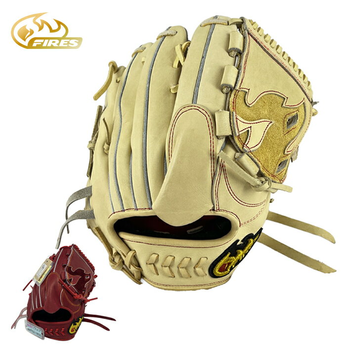 乐天商城 - ファイヤーズ 野球 グローブ 硬式 投手用 高校野球対応 日本製 高校生 グラブ ピッチャー用 Fires 28KH6S