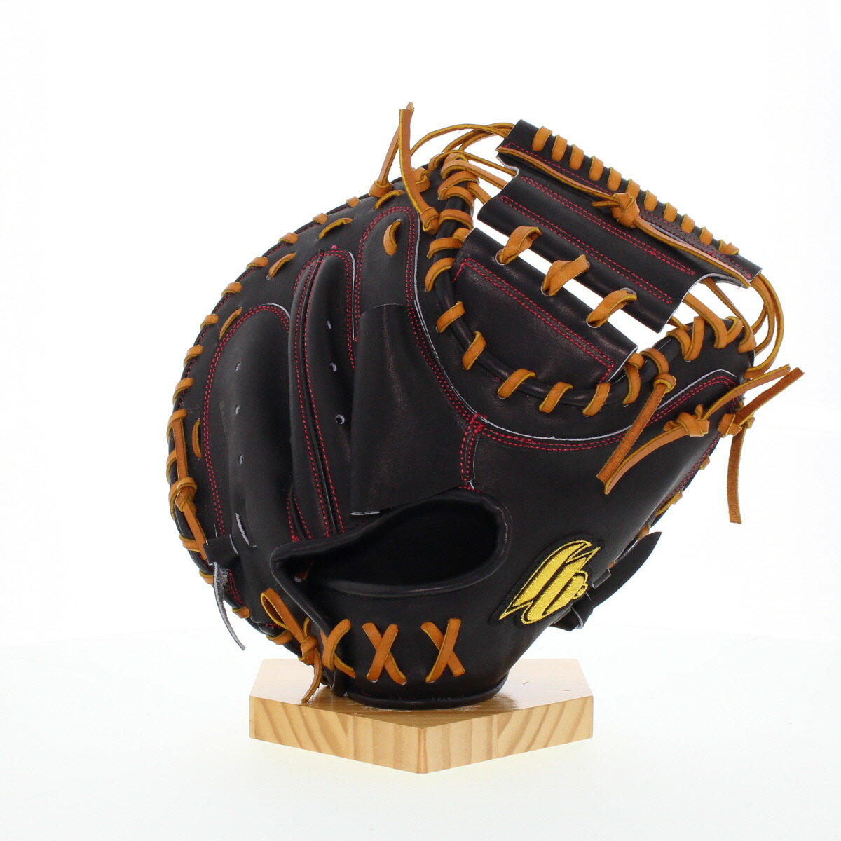 フロムベース 野球 キャッチャーミット 硬式 高校野球対応 騒音ミット 捕手用 ジュテルレザー FRBJCMIT