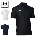 アンダーアーマー アンダーアーマー メンズ ポロシャツ ゴルフウェア 普段着 UNDER ARMOUR UAチーム アーマー ポロ〔1384776〕