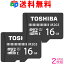 ֤2 microSD ޥSD microSDHC 16GB Toshiba  UHS-I Ķ®100MB/s ̵פ򸫤