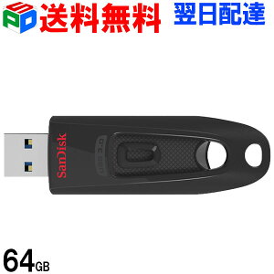 USB 64GB ǥ Sandiskã̵ULTRA USB3.0 ® 100MB/sSDCZ48-064G ѥå