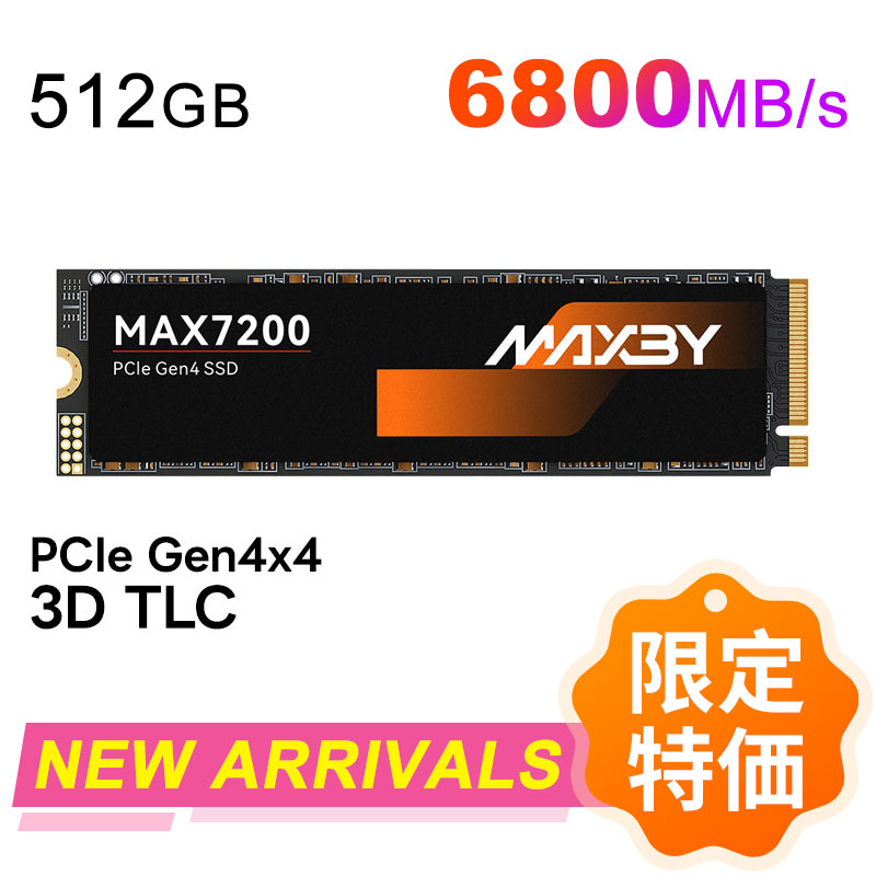 楽天市場】512gb m．2 pcie nvme ssdの通販