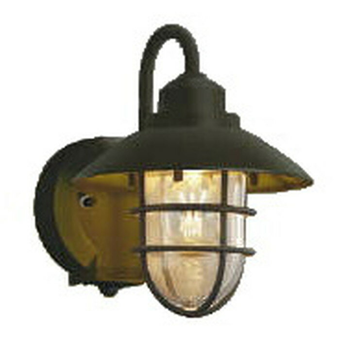 コイズミ照明 エクステリア LEDポーチライト 人感センサー/照度センサー タイマー付ON-OFFタイプ 40W相当 茶色:AU51184 オフホワイト:AU51185