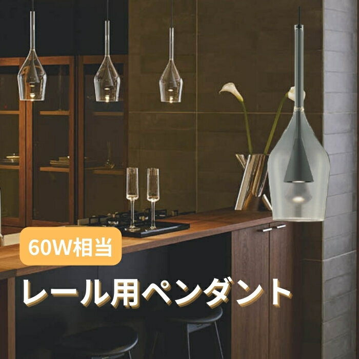 コイズミ照明 ライティングダクトレール用 LEDペンダントライト 60W相当 ダークグレーメタリック電球色:AP54874[在庫あり]温白色:AP54878