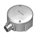 パナソニック ねじなし丸型露出ボックス 1方出 呼びE25 ねじなし電線管用 DS65251K