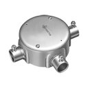 パナソニック ねじなし丸型露出ボックス 3方出 呼びE25 ねじなし電線管用 DS67251K