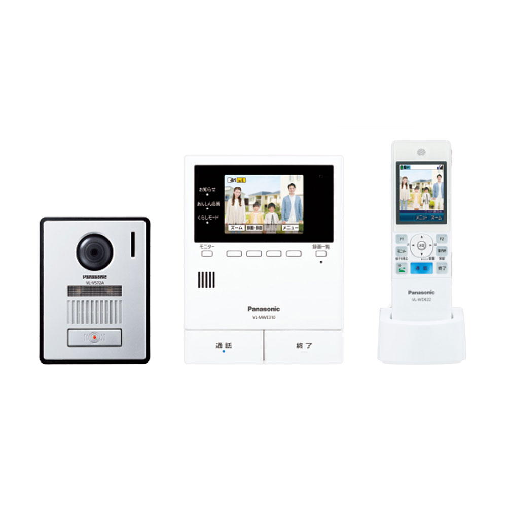 Rakuten - パナソニックワイヤレスモニター付テレビドアホン2-7タイプVL-SWE310KFA