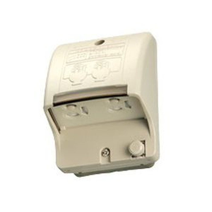 東芝ライテック 配線器具 アースターミナル付接地防水ダブルコンセント 露出ボックス対応形 ベージュ DC1392E(C)