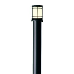 東芝ライテック エクステリア LEDガーデンライト ランプ別売 LED一般電球形 E26(指定ランプ) 白熱灯40W～60W相当 ロングポール ブラック 灯具:LEDG88910+ポール:LPD81010(K)