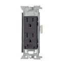 東芝ライテック 配線器具 アースターミナル付接地ダブルコンセント E's グレー NDG2187E(HT)