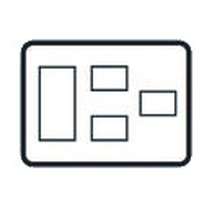 東芝ライテック 配線器具 WIDE-i プレート 6個(3+2+1)用 スイッチ/コンセント用 ウォームベージュ WDG5426(CW)