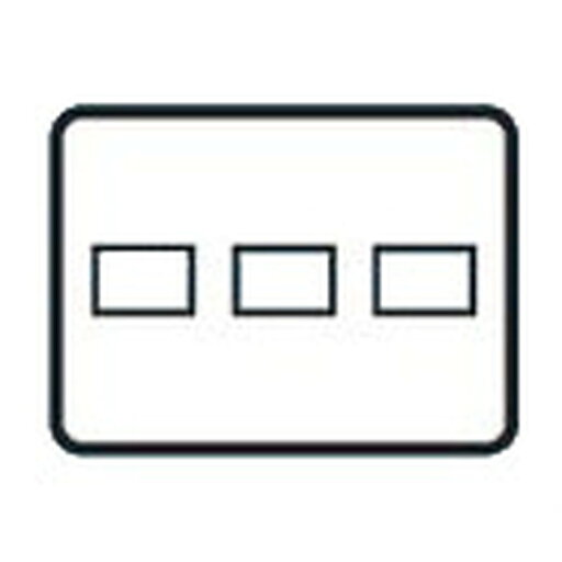 東芝ライテック 配線器具 受注生産品 WIDE-i プレート 3個(1+1+1)用 スイッチ/コンセント用 簡易耐火 ニューホワイト WDG5443H(WW) 東芝ライテック 配線器具 受注生産品 WIDE-i プレート 3個(1+1+1)用 スイッチ/コンセント用 簡易耐火 ニューホワイト WDG5443H(WW)