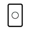 東芝ライテック 配線器具 WIDE-i プレート φ35丸形コンセント用 スイッチ/コンセント用 ウォームベージュ WDG7381(CW)