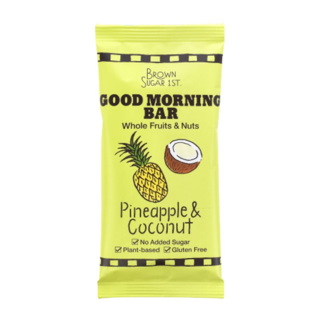 フルーツ＆ナッツバー　GOOD MORNING BAR〜 Pineapple＆Coconut〜 砂糖不使用・動物性原料不使用・グルテンフリー