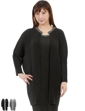 【SPECCHIO 公式店】 スペッチオ シャトルプリーツ スパンコール刺繍 ノーカラー ロング ジャケット フォーマル【BIG SALE 対象商品】