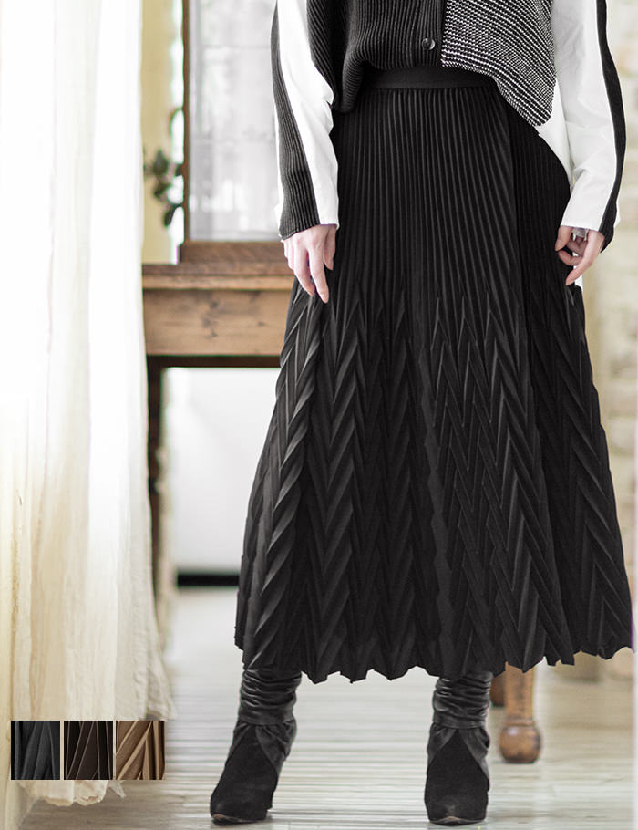 【2500円OFF 11/16 23:59まで】スペッチオ プリーツスカート ロング スカート 無地 ウエスト ゴム レディース 体型カバー M/L/XL 9-19号【SPECCHIO 公式店】きれいめ フォーマル ビジネス オフィス 大人 カジュアル フレア 上品 おしゃれ 大きいサイズ