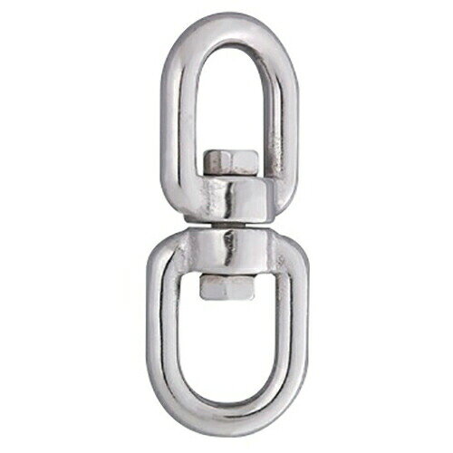 【特徴】 ○材質：ステンレス。(SUS304) ○錆びにくい。 ○サイズ=太さ(8mm)　 【用途】 ○アクセサリー等に使用。 ○回転式。