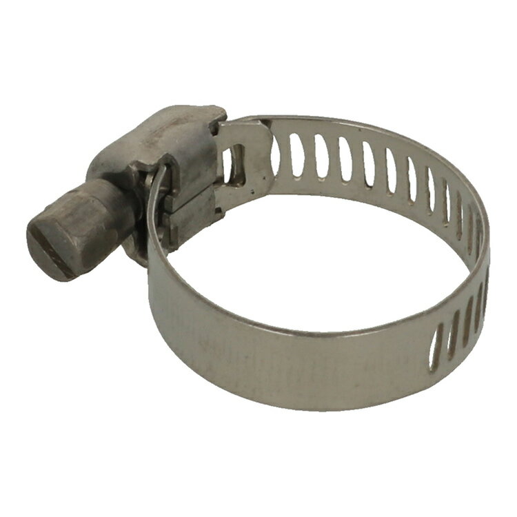 ステンレスホースバンド 8mm 16-25 ［5個］#ステンレス 幅薄 吸水ホース 自動車 ガス配管 防錆