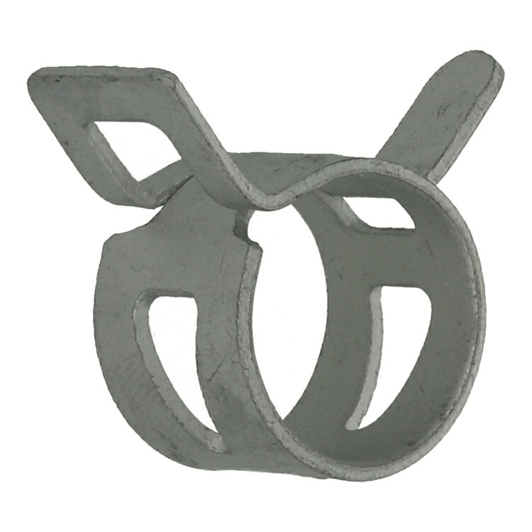 ホースバンドクリップ 15 ［10個 (2個×5セット)］#取付簡単 クリップ式 吸水ホース 自動車 ガス配管