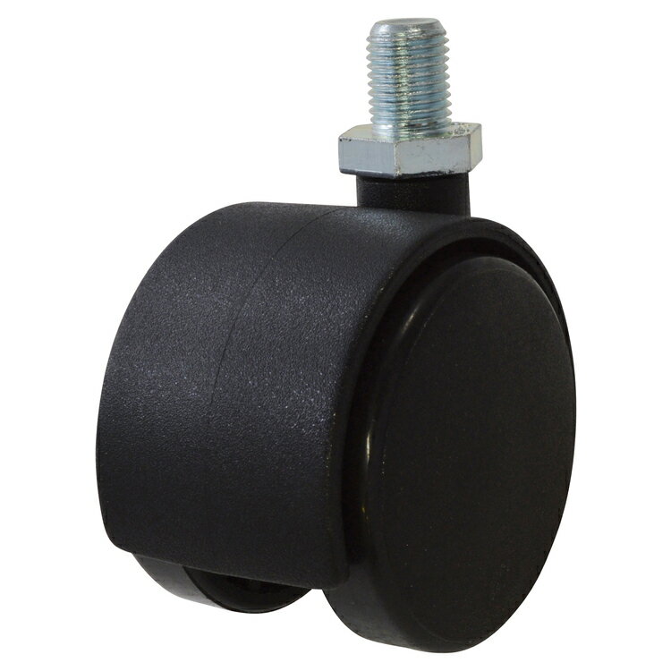 椅子キャスター黒 M12 50 ［4個］ #八幡ねじ YAHATA DIY 通販