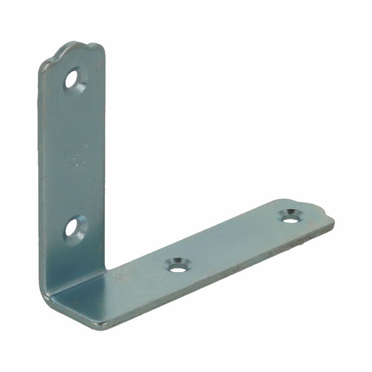 横折 右 60 ［10個］#横折 よこおれ 補強金物 隅金 取付 接合 金折 DIY 八幡ねじ