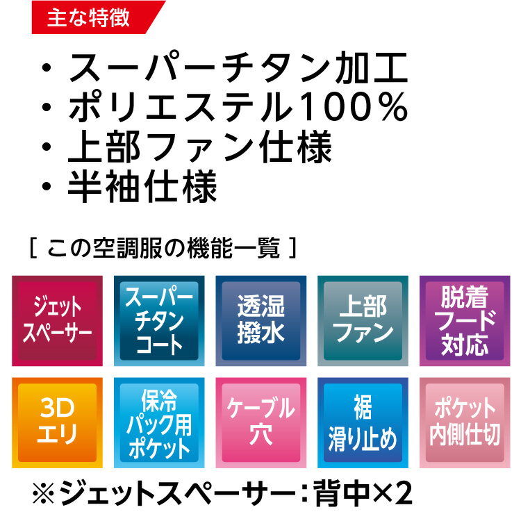 空調服 NC-1122 杢（モク）グレー 【サイズ2L】 NSP 服単品（バッテリー・ファン別） ポリ スーパーチタン加工 立襟 ベスト 上部ファン Nクールウェア #熱中症 暑さ対策グッズ スポーツ アウトドア 屋外 外仕事 現場