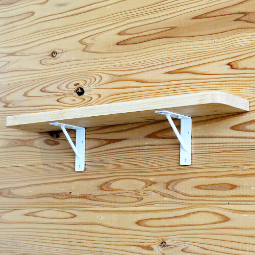 Ironna 棚受け金具 白 85 取付用ねじ付属 [4個] #八幡ねじ YAHATA DIY 通販 [2]