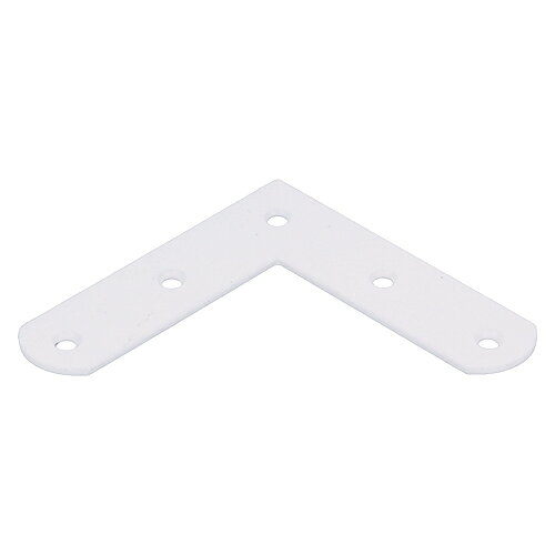 Rakuten - SELECTS 補助金具 L字平折 L マットホワイト ［10個］ #白 八幡ねじ YAHATA DIY 通販