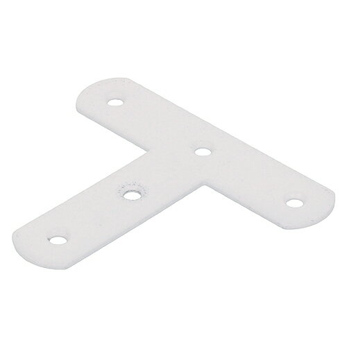 SELECTS 補助金具 T字 M マットホワイト ［10個］ #白 八幡ねじ YAHATA DIY 通販