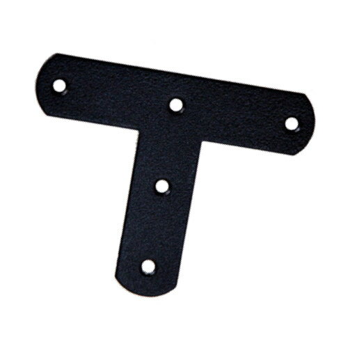 SELECTS 補助金具 T字 S マットブラック ［10個］ #黒 八幡ねじ YAHATA DIY 通販