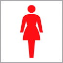 TR ユニット トイレ表示 小 女子