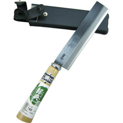 TR 鋼典 両刃 竹割ナタ鋼付 木鞘完全包装