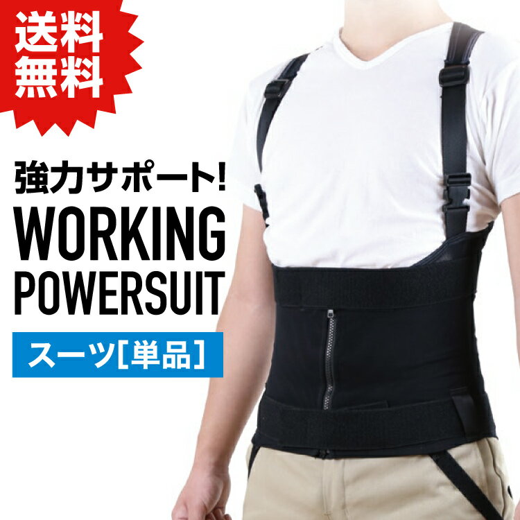 Other - NSP ワーキングパワースーツ サイズ【LL】 スーツ(単品) アシストスーツ #重量物運搬による腰、膝の負担軽減に。 倉庫 作業 建築 現場 DIY 農業 介護