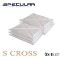 最高級クロス Specular S クロス 6枚SET洗車 ガラスコーティング ガラスコーティング剤 撥水コーティング 撥水コート 車 ピカピカ S CROSS