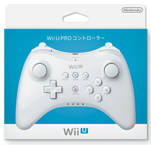 ※代引き不可★新品★任天堂 Wii U PRO コントローラー シロ (shiro)