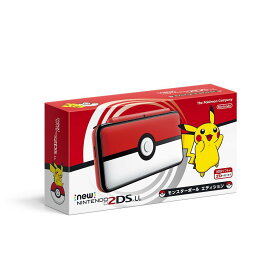 【即納★新品】2DSNewニンテンドー2DSLLモンスターボールエディション【2017年11月17日発売】